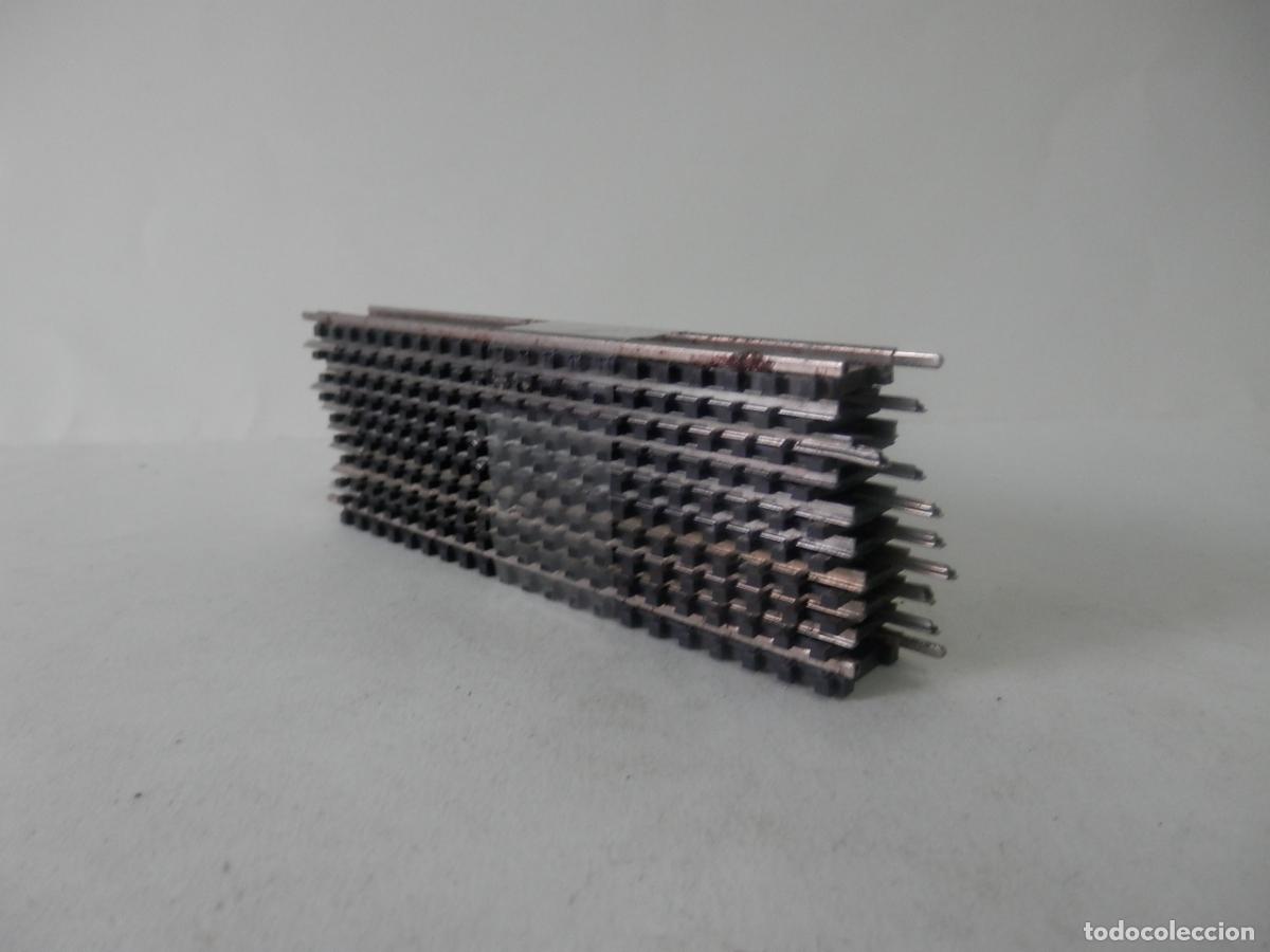 Trenes escala: LOTE 10 VIAS RECTAS 4904 ESCALA N DE MINITRIX