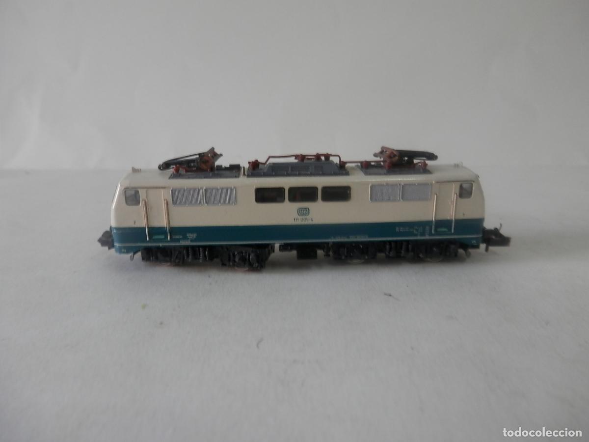 Trenes escala: LOCOMOTORA ELECTRICA DE LA DB ESCALA N DE MINITRIX
