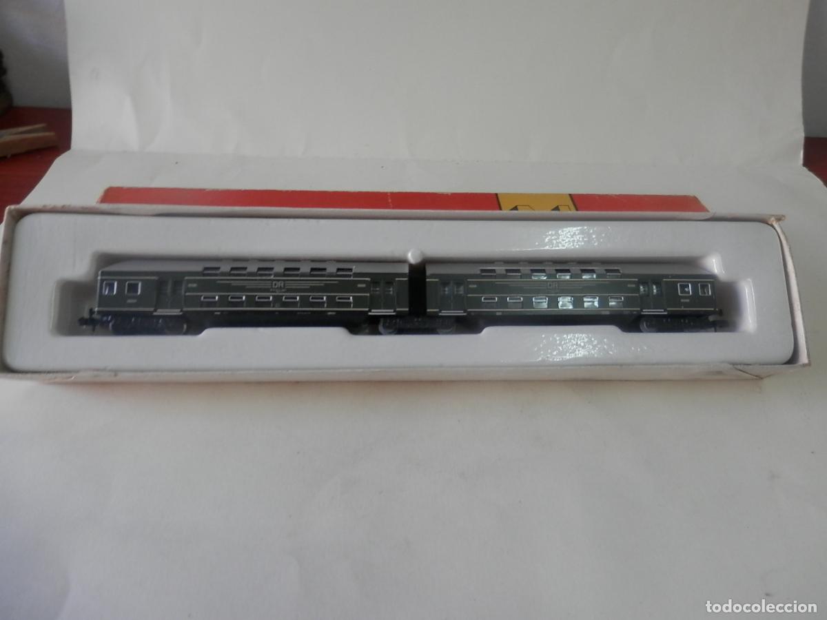 Trenes escala: VAGON ARTICULADO ESCALA N DE PIKO