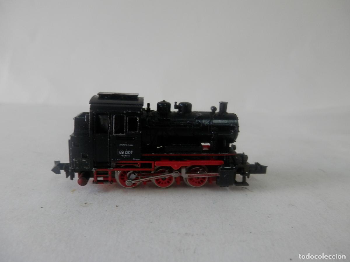 Trenes escala: LOCOMOTORA VAPOR ESCALA N DE MINITRIX