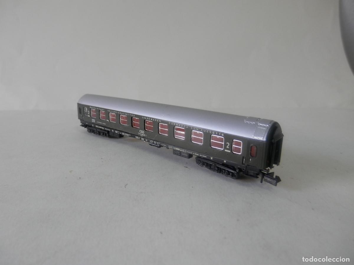 Trenes escala: VAGON PASAJEROS DE LA CSD ESCALA N DE PIKO