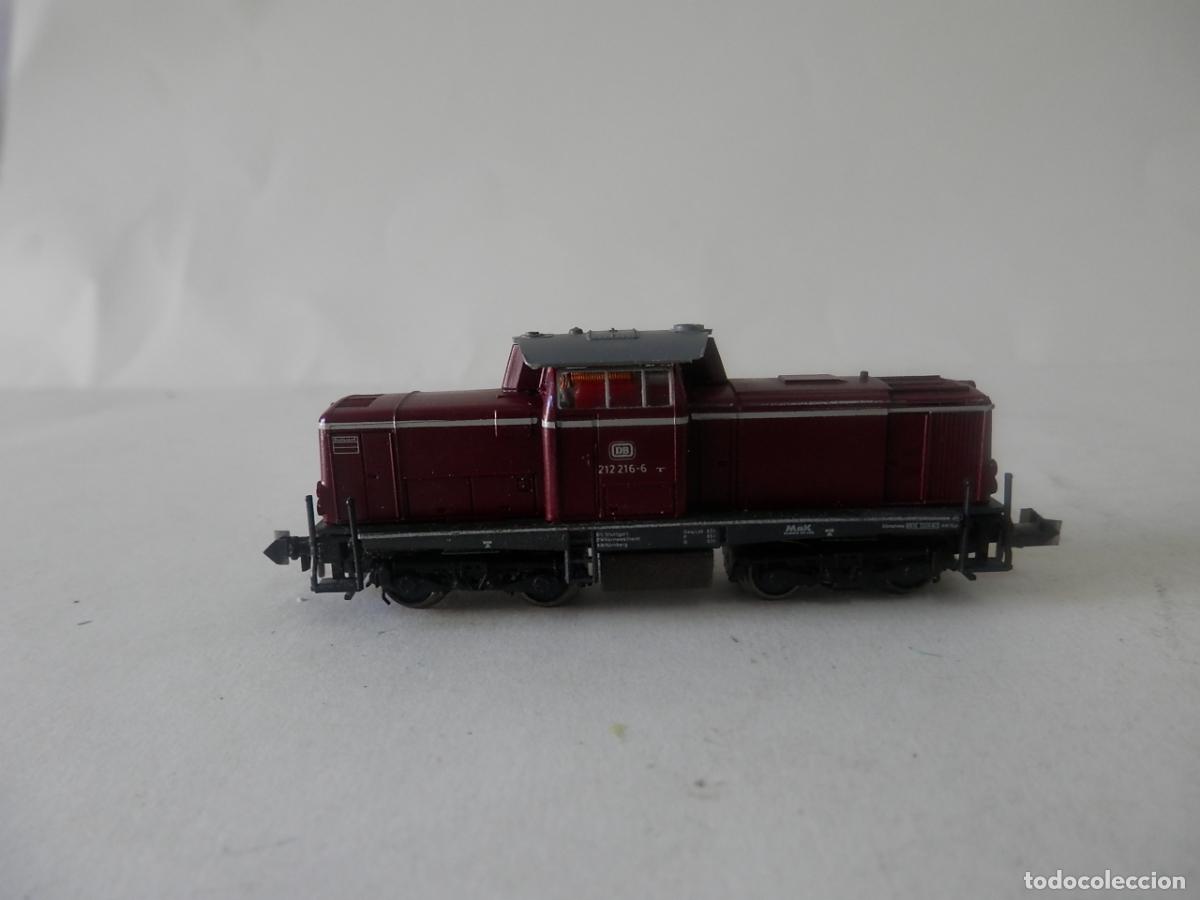 Trenes escala: LOCOMOTORA DIESEL DE LA DB ESCALA N DE MINITRIX