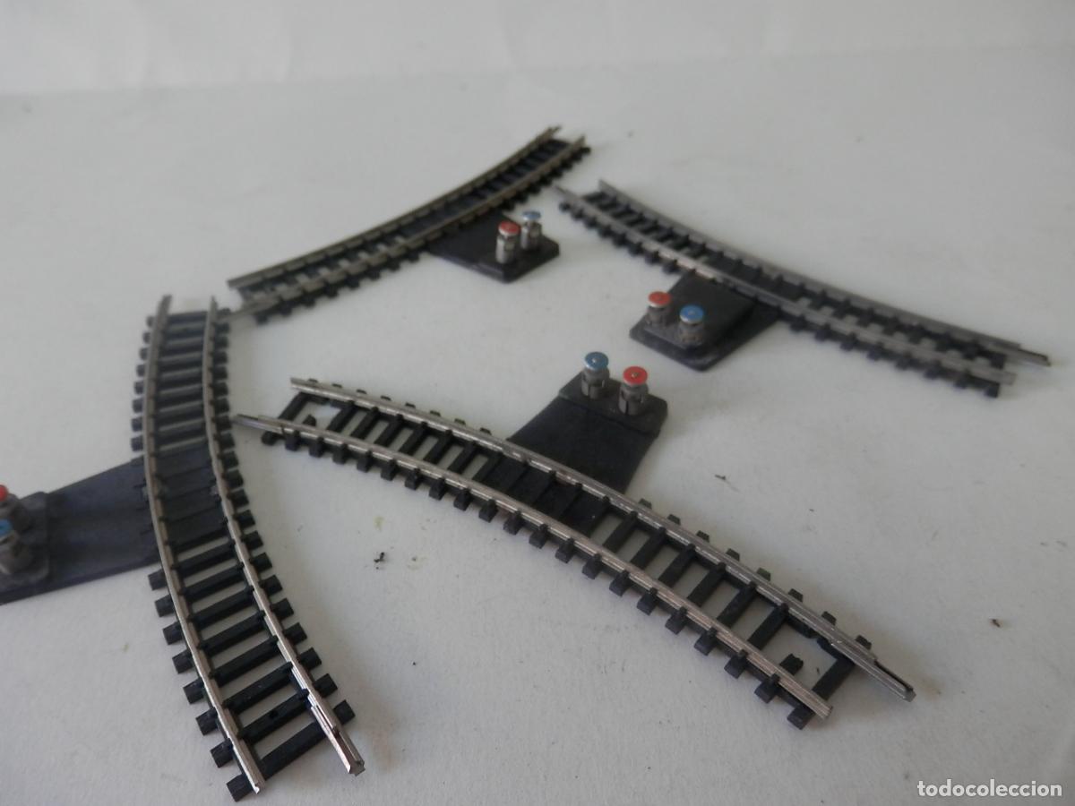 Trenes escala: LOTE VIAS ESCALA N DE MINITRIX - Foto 6