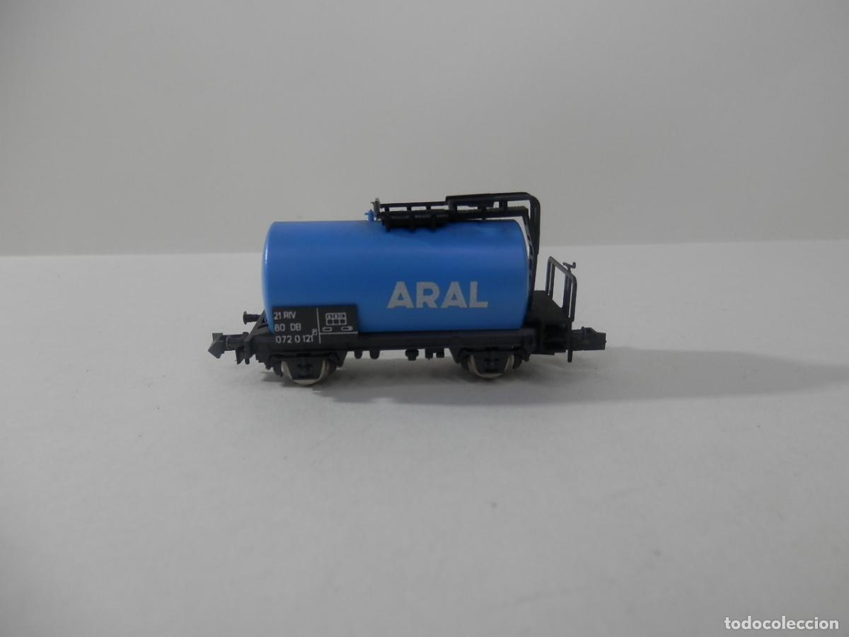 Trenes escala: VAGON CISTERNA ARAL ESCALA N DE ATLAS