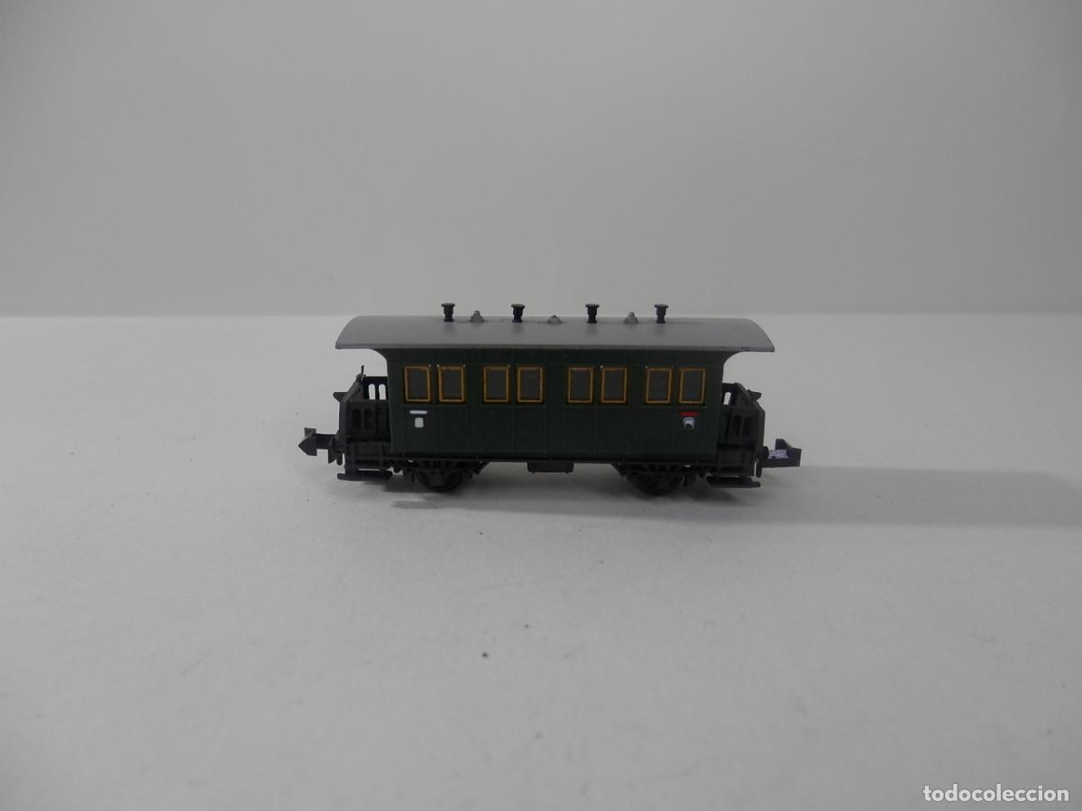 Trenes escala: VAGON PASAJEROS ESCALA N DE MINITRIX