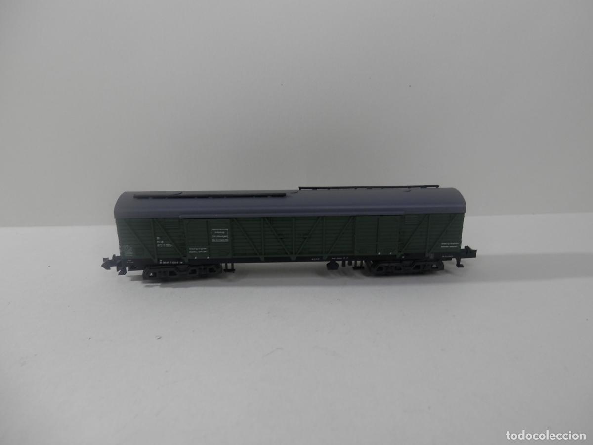 Trenes escala: VAGON CERRADO ESCALA N DE MINITRIX