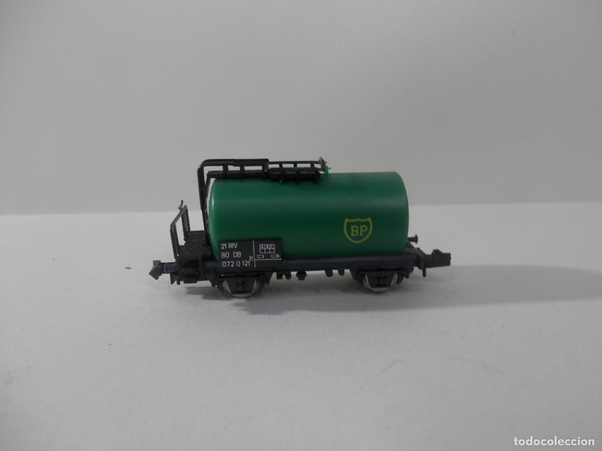 Trenes escala: VAGON CISTERNA ESCALA N DE MINITRIX