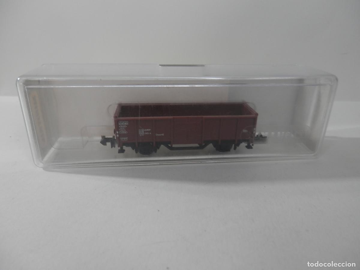 Trenes escala: VAGON BORDE ALTO ESCALA N DE MINITRIX