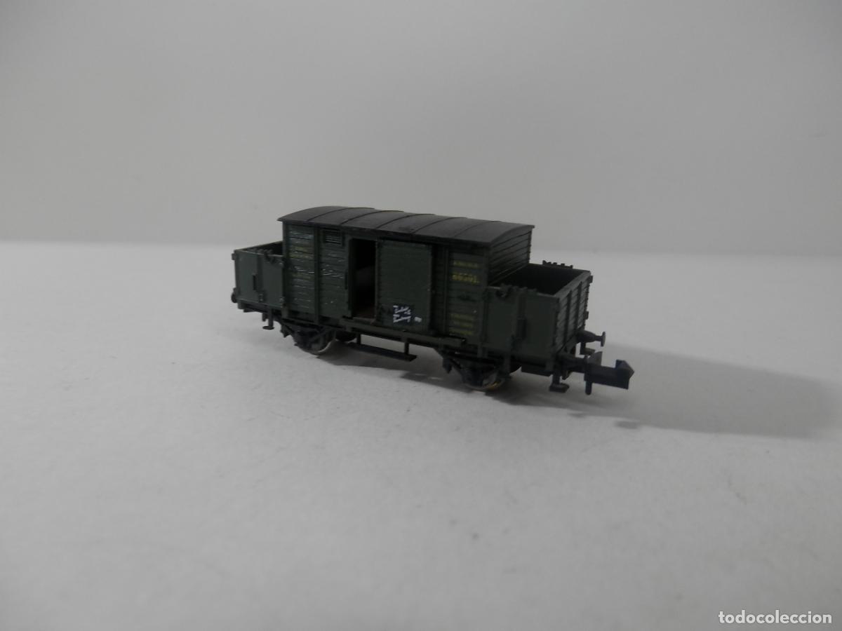 Trenes escala: VAGON CERRADO ESCALA N DE MINITRIX