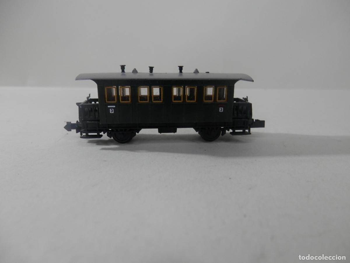 Trenes escala: VAGON PASAJEROS ESCALA N DE MINITRIX - Foto 2