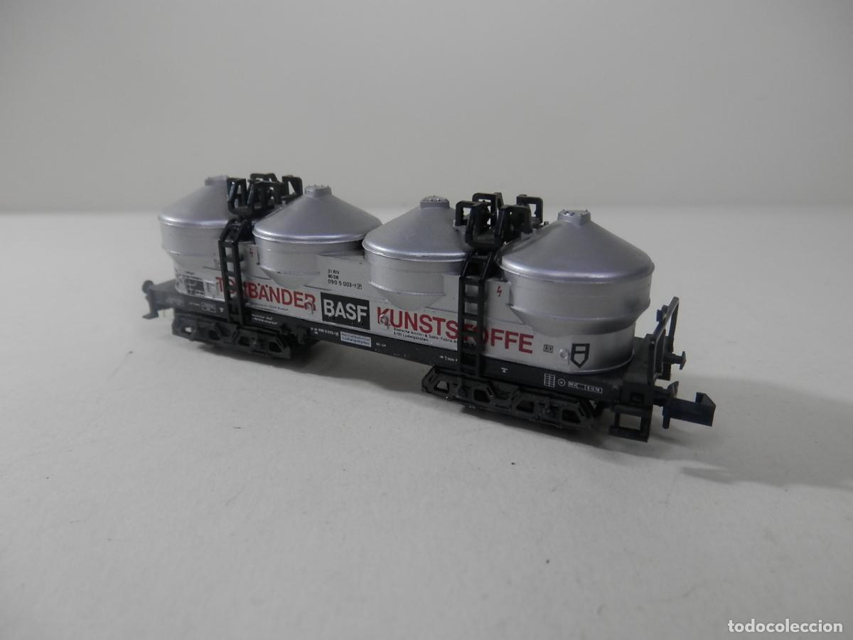 Trenes escala: VAGON SILO ESCALA N DE MINITRIX - Foto 2