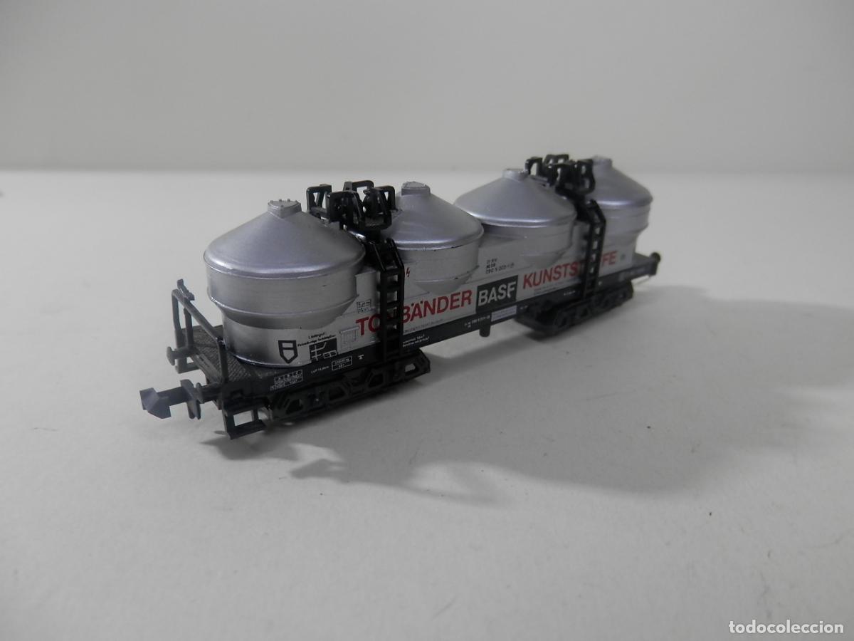 Trenes escala: VAGON SILO ESCALA N DE MINITRIX - Foto 4