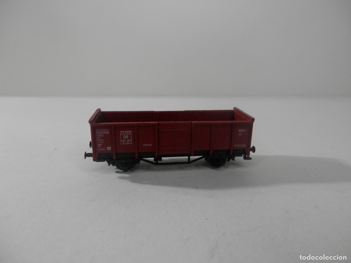 Trenes escala: VAGON BORDE ALTO ESCALA N DE MINITRIX