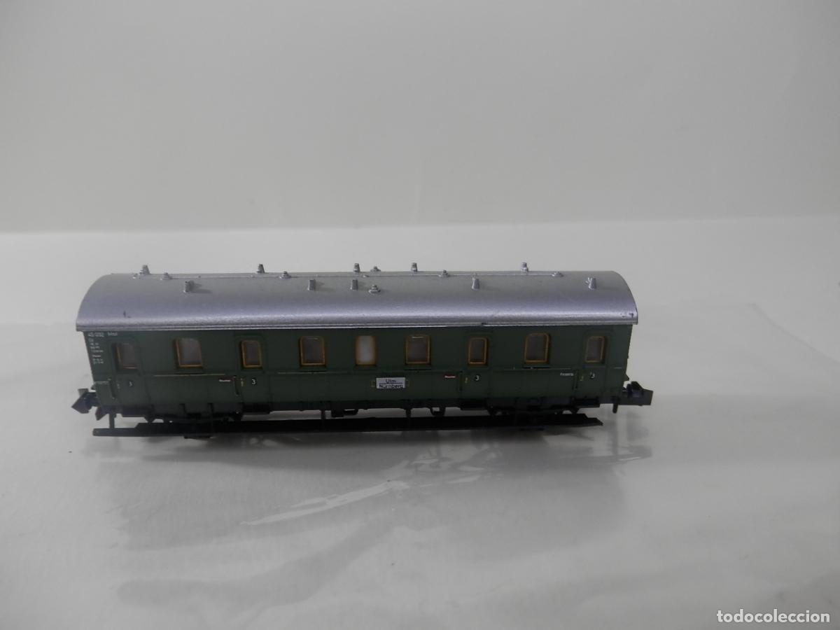 Trenes escala: VAGON PASAJEROS ESCALA N DE MINITRIX