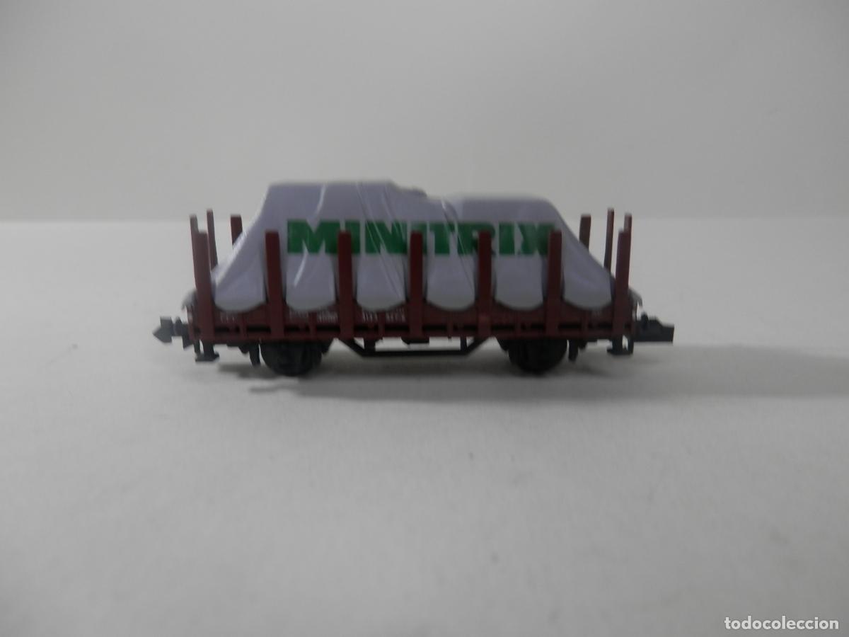 Trenes escala: VAGON TELERO ESCALA N DE MINITRIX