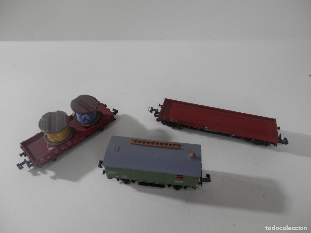 Trenes escala: LOTE VAGONES ESCALA N DE MINITRIX