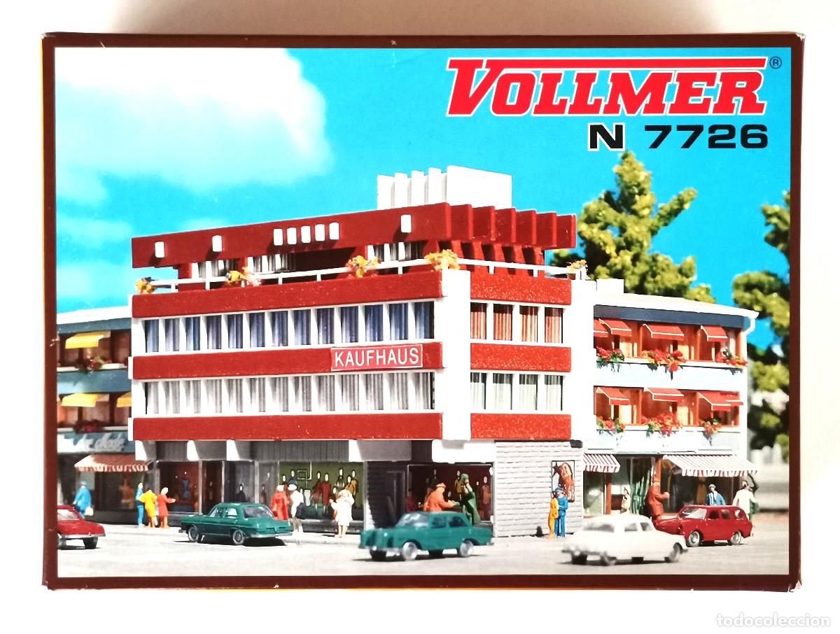Trenes escala: VOLLMER N 7726 ● Kaufhaus / Edificio grandes almacenes ● Kit Escala N (110x45x90 mm)