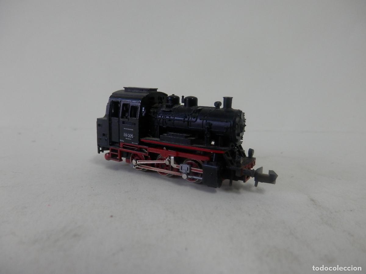 Trenes escala: LOCOMOTORA VAPOR ESCALA N DE MINITRIX