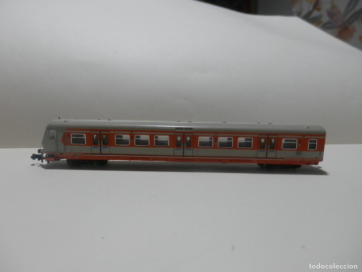 Trenes escala: VAGON PASAJEROS DE LA DB ESCALA N DE MINITRIX