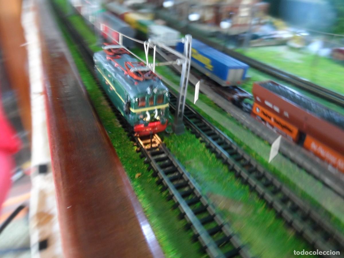 Trenes escala: LOCOMOTORA 1000 RENFE ARTESANAL ESCALA N