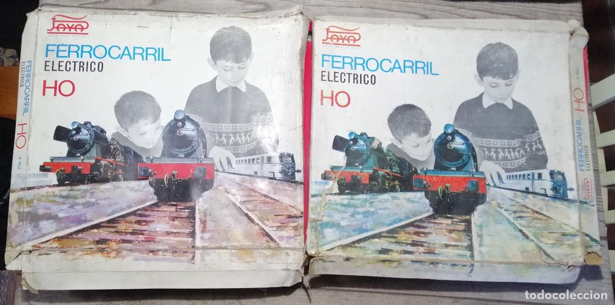 Trenes Escala: DOS CAJAS PAY&Aacute; FERROCARRIL EL&Eacute;CTRICO HO A&Ntilde;OS 60