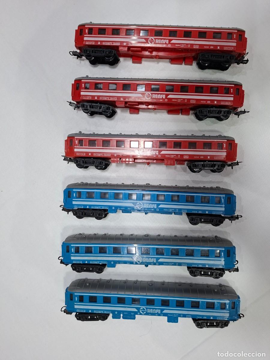 Trenes Escala: conjunto de seis vagones Paya de pasajeros escala H0