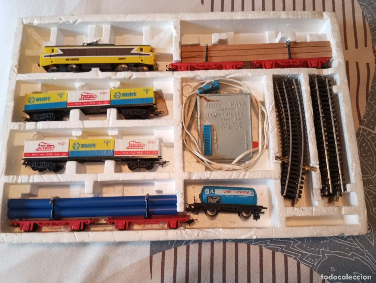 Trenes Escala: caja de tren electrico de la E.HO.1.87 analogico es un mercancias de PAYA.IBI