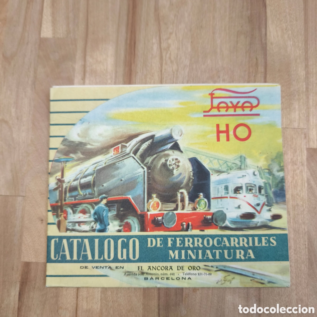 Trenes escala: Catalogo de ferrocarriles miniatura HO Paya, a&ntilde;os 60