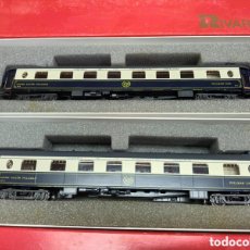Trenes Escala: HO PULLMAN FERROCARRILES ANDALUCES RIVAROSSI 3513,RIVAROSSI 3514