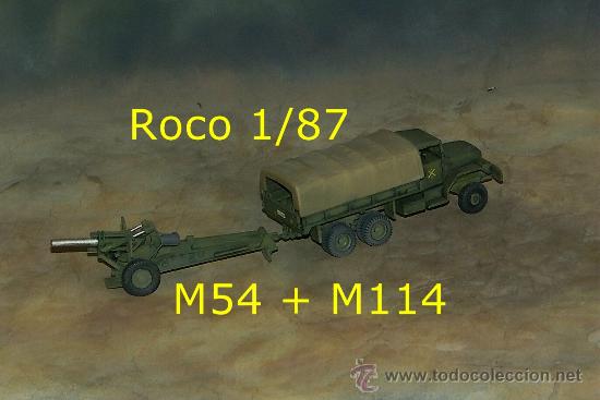 Trenes escala: M54 + M114 espa&ntilde;oles - Foto 1