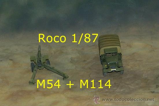 Trenes escala: M54 + M114 espa&ntilde;oles - Foto 1
