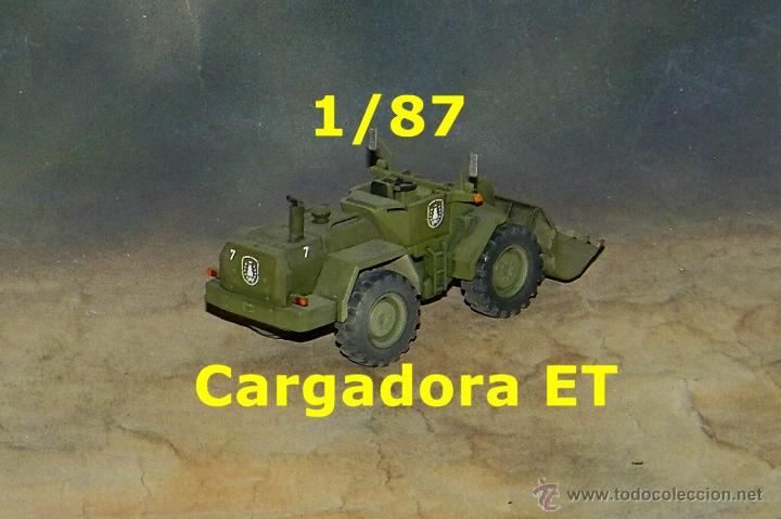 Trenes escala: Cargadora ET , 1/87 - Foto 2