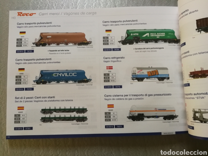 Trenes escala: Roco cat&aacute;logo 2019 HO - Foto 4