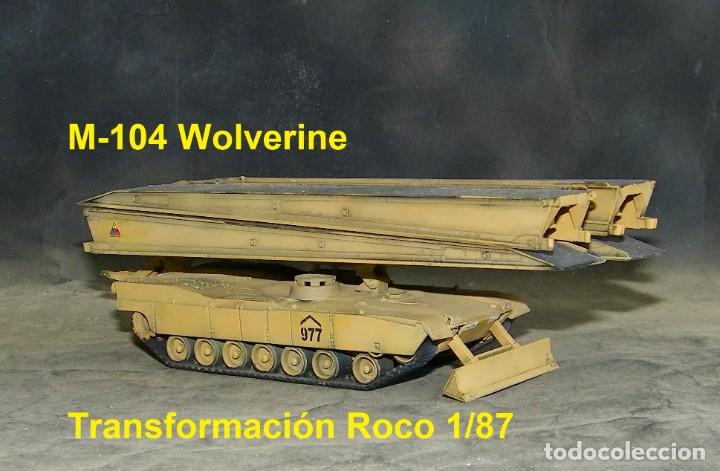 Trenes escala: M-104 Wolverine, Transformaci&oacute;n Roco 1/87 - Foto 1