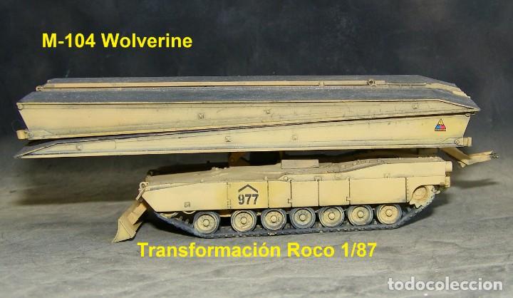 Trenes escala: M-104 Wolverine, Transformaci&oacute;n Roco 1/87 - Foto 2