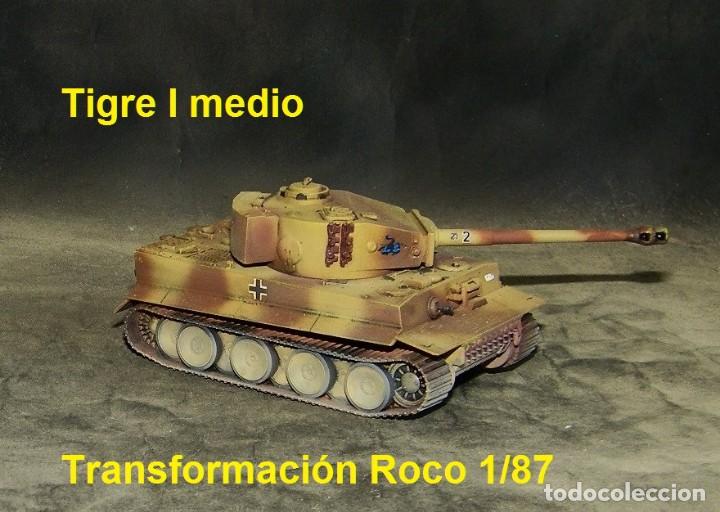 Trenes escala: Tigre , transformaci&oacute;n de Roco 1/87 - Foto 1