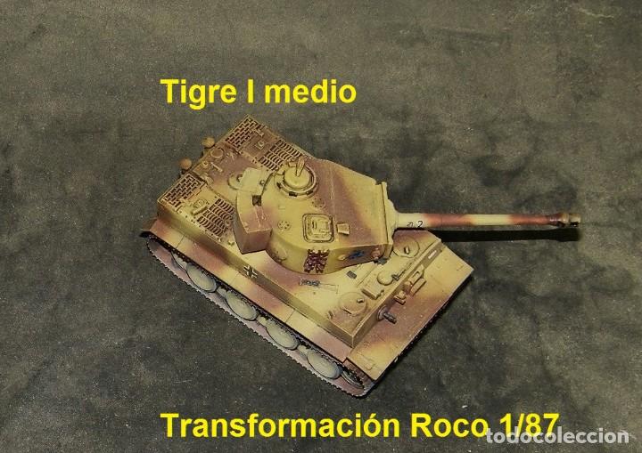 Trenes escala: Tigre , transformaci&oacute;n de Roco 1/87 - Foto 2