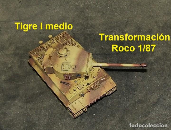 Trenes escala: Tigre , transformaci&oacute;n de Roco 1/87 - Foto 1