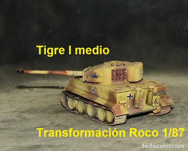 Trenes escala: Tigre , transformaci&oacute;n de Roco 1/87 - Foto 2