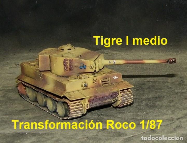 Trenes escala: Tigre , transformaci&oacute;n de Roco 1/87 - Foto 3