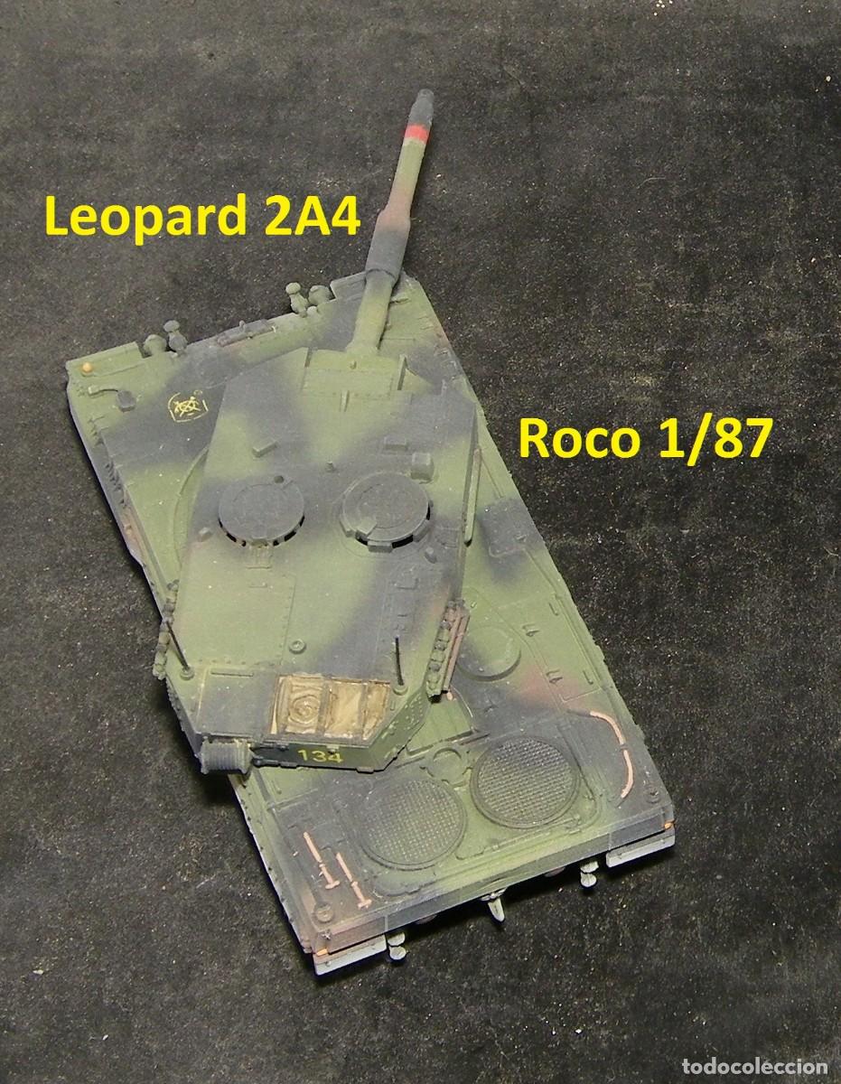 Trenes escala: Leopard 2A4 espa&ntilde;ol, Roco 1/87 - Foto 1