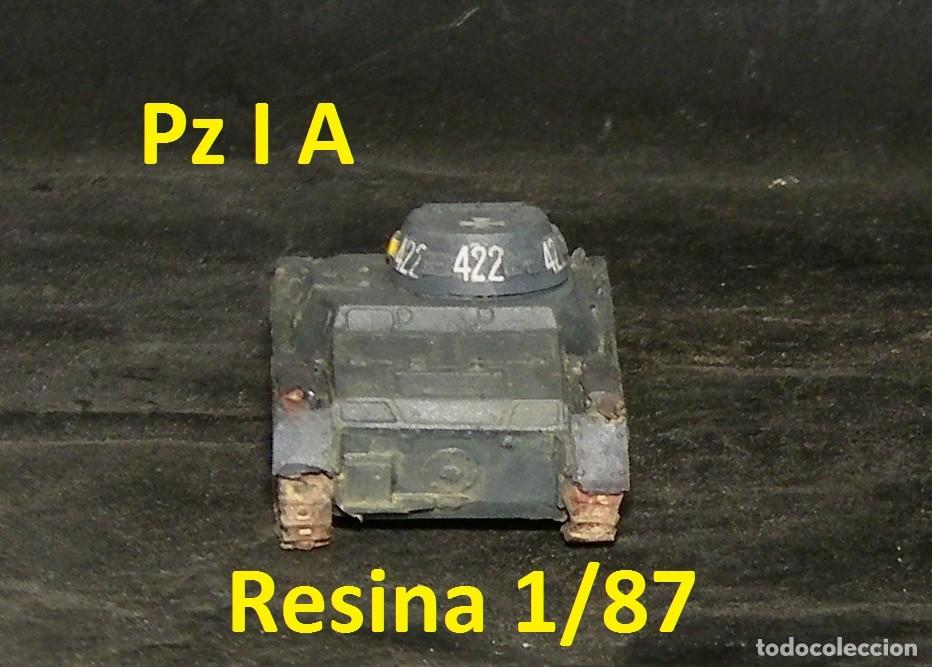 Trenes escala: Panzer I A , resina 1/87 - Foto 3