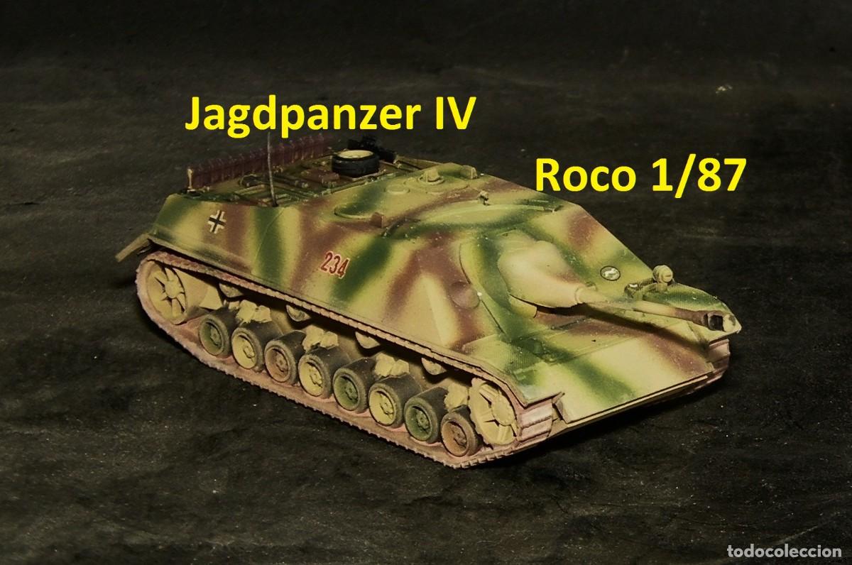 Trenes escala: Jagdpanzer IV, Roco 1/87 - Foto 1