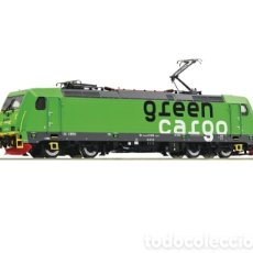 Trenes Escala: LOCOMOTORA ELÉCTRICA TRAXX BR 5404, GREEN CARGO - ROCO -