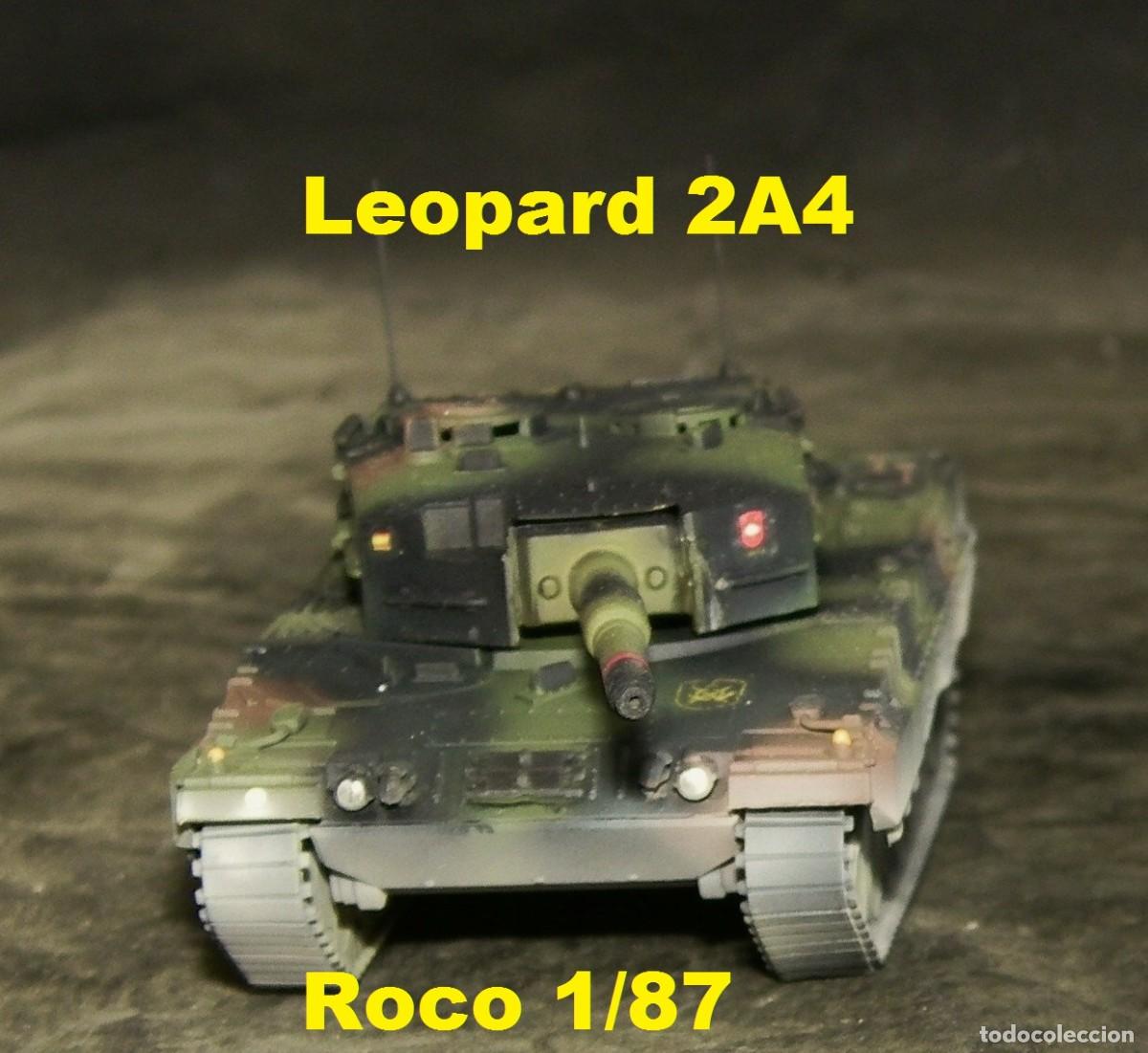 Trenes escala: Leopard 2A4 del ET, Roco 1/87 - Foto 1