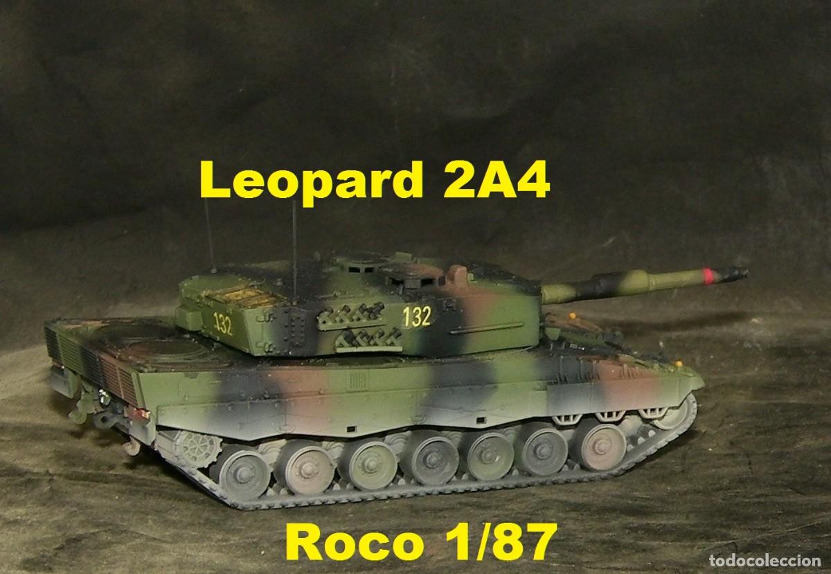 Trenes escala: Leopard 2A4 del ET, Roco 1/87 - Foto 3
