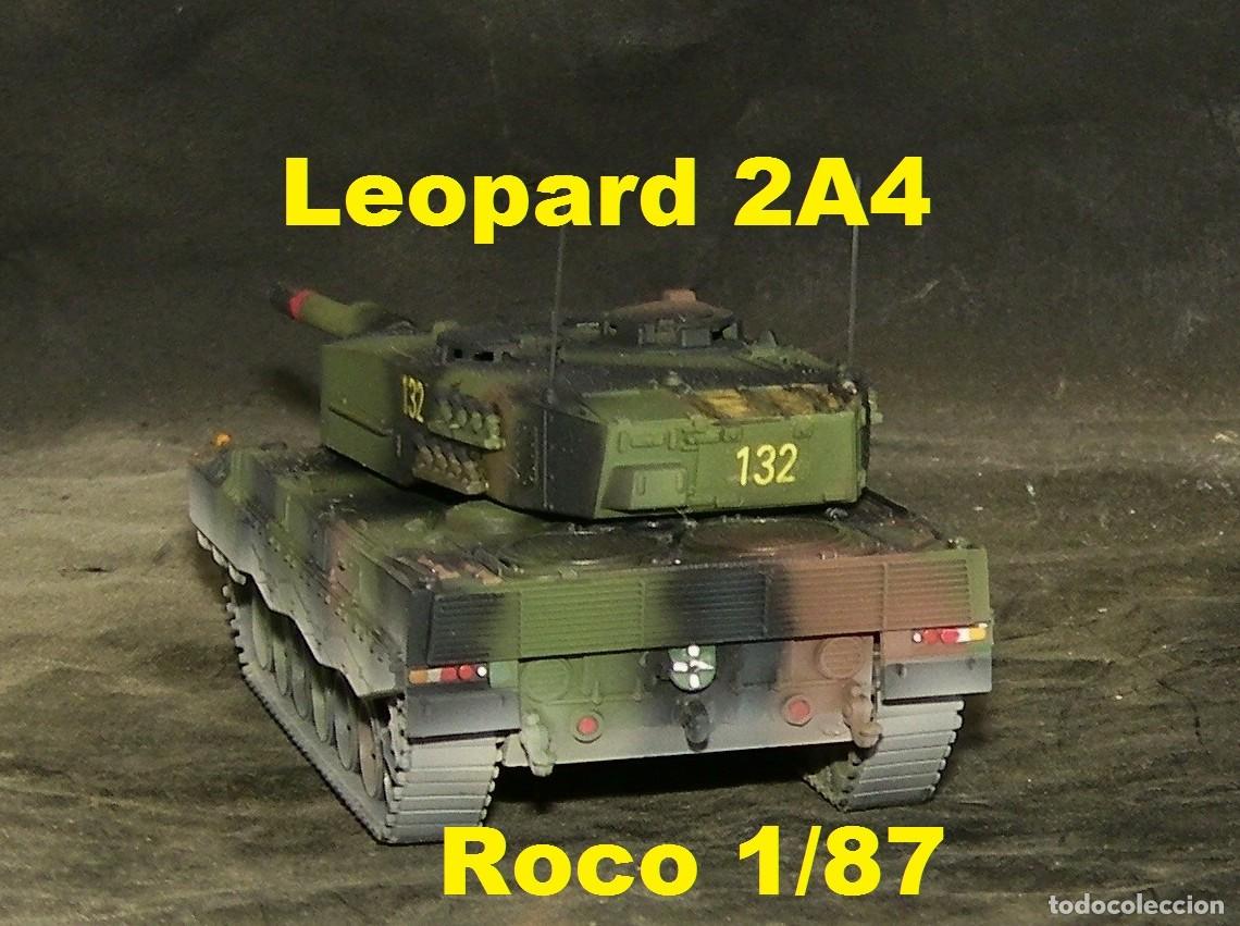 Trenes escala: Leopard 2A4 del ET, Roco 1/87 - Foto 5