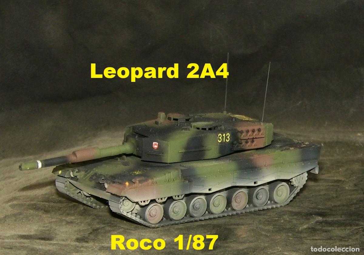 Trenes escala: Leopard 2A4 del ET, Roco 1/87 - Foto 5