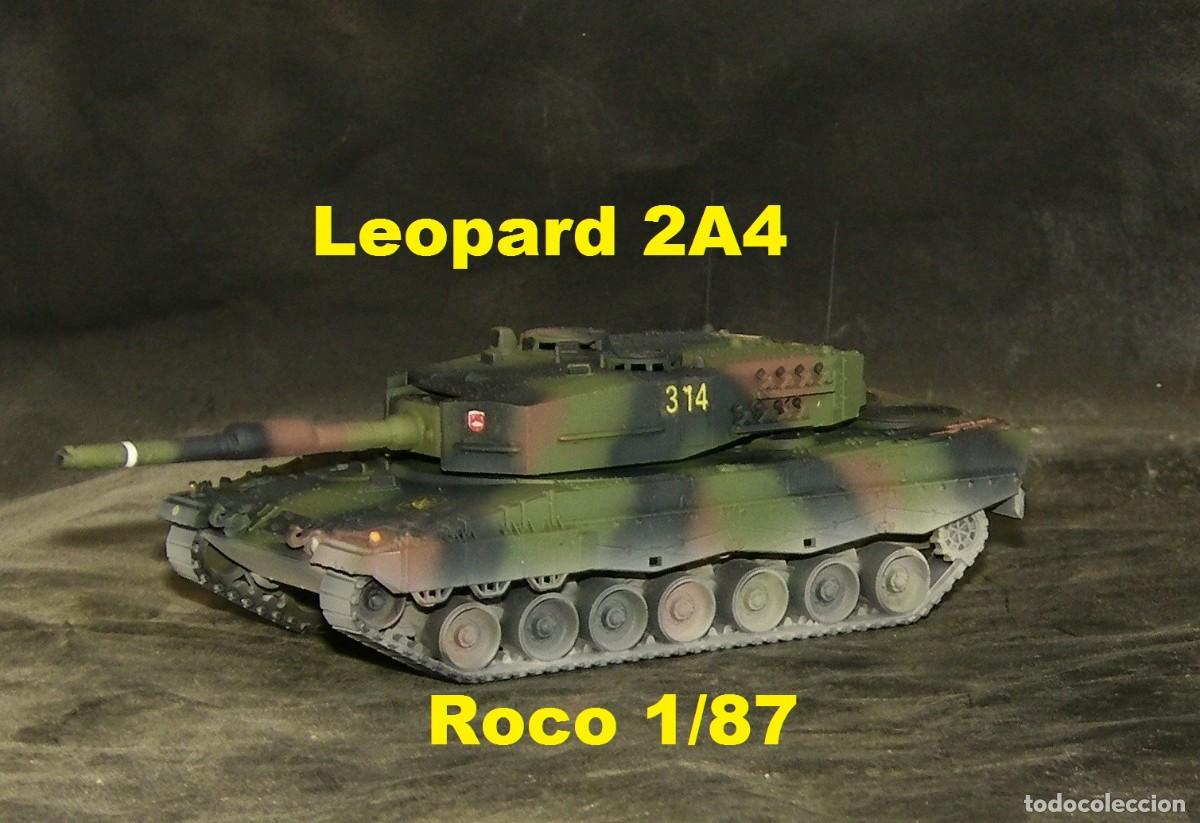 Trenes escala: Leopard 2A4 del ET, Roco 1/87 - Foto 3