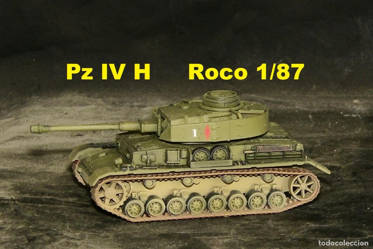 Trenes escala: Panzer IV H del ej&eacute;rcito, Roco 1/87 - Foto 1